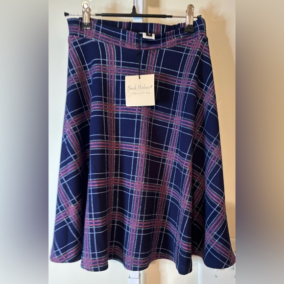 Small Plaid Smak Parlour Unique Vintage Skirt-Size Small - Picture 6 of 8